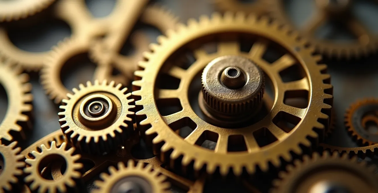 Metaphorical visualization of reading speed as cognitive gears