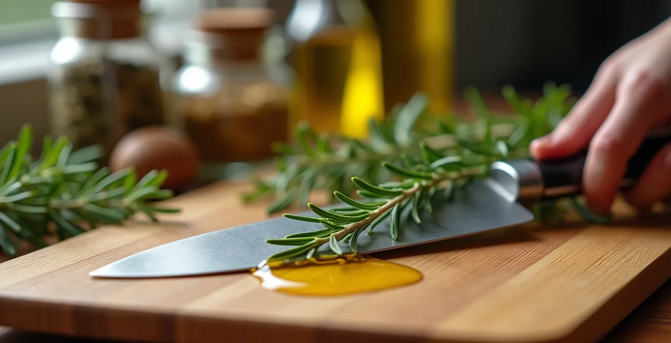 Modern kitchen showing organized cooking zones with essential tools within reach